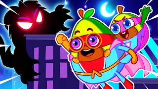 Daddy Is My Hero 💪🤩 Save The City Together 🔥🥑❤️ +More Kids Songs &amp; Nursery Rhymes by VocaVoca🥑