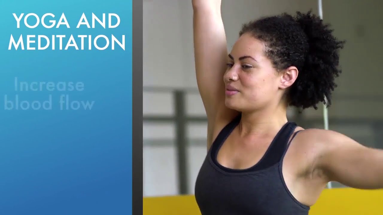 Yoga and meditation for psoriasis YouTube