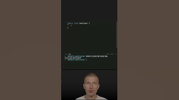 Java Basics: What is a Default Constructor? #java #shorts