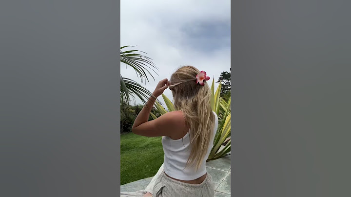 best hair accessory for summer | how are these hawaiian flower hair clips under $10!??!