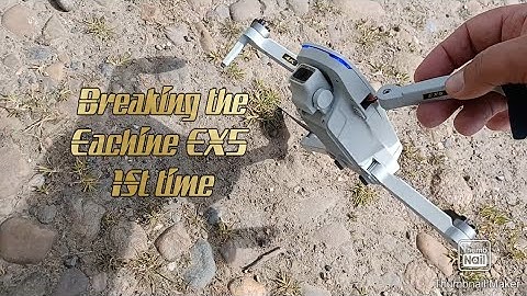 Eachine Ex5 crashed on 1st flight