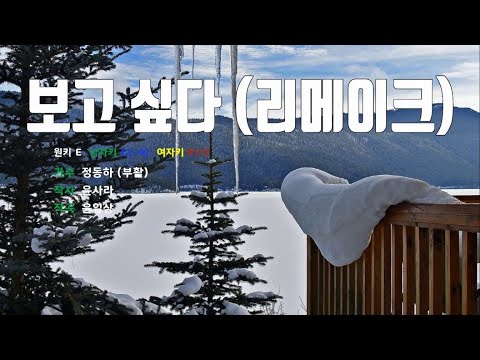 [은성 반주기] 보고싶다(리메이크) - 정동하(부활)