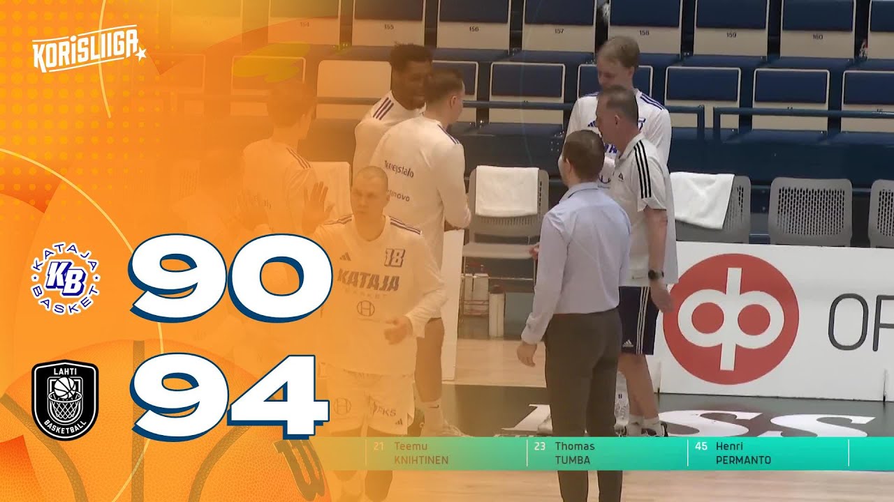 Lahti Basketball vs. Kataja Basket - Game Highlights