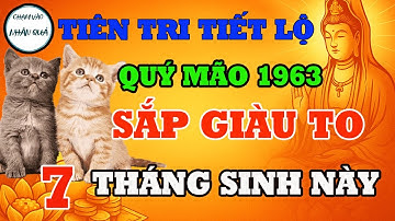 Tuổi Quý Mão 1963 Sinh Tháng Này Được Hưởng Lộc Trời, Về Già Phát Tài Rực Rỡ, Sống An Nhàn