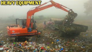 Excavator Se Dump Truck Loading | Satisfying Video