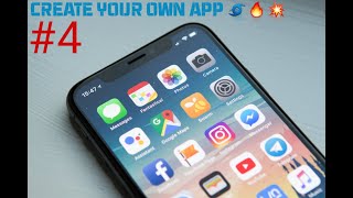 how to make your own application easy | طريقه صنع تطبيق خاص بك #4 