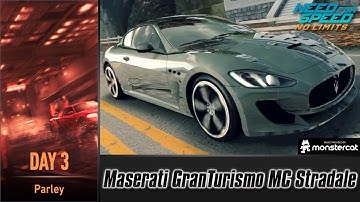 Need For Speed No Limits: Maserati GranTurismo MC Stradale | Enigma Complex (Day 3 - Parley)