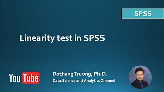 IBM SPSS - Linearity Test