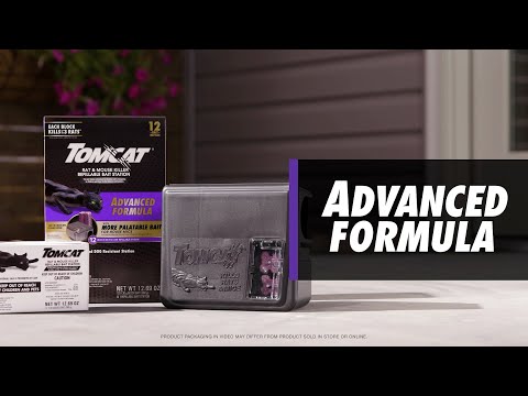 How to Use Tomcat® Rat & Mouse Killer Refillable Bait Station - Advanced Formula