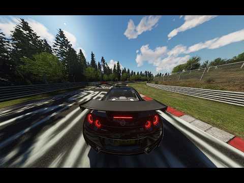 Nisssan GTR R35 Nurburgring Nordschleife Insta 360
