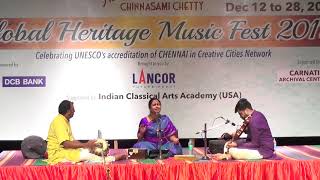 Ananya Ashok l Carnatic Vocal  l Global Heritage Music Fest 2017 l Web Streaming screenshot 4