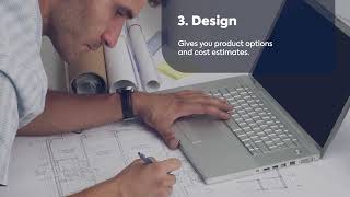 What are the steps of a septic system project?