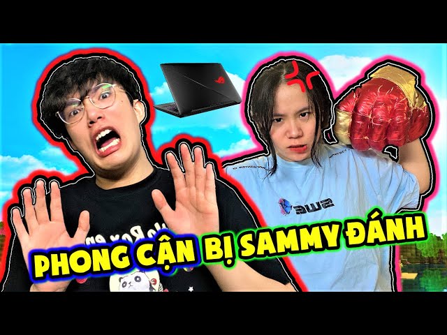 PHONG CẬN BỊ SAMMY ĐÁNH SẤP MẶT VÌ MUA LAPTOP GAMING 120 TRIỆU | 1 NGÀY TRỐN CHƠI GAME VÀ CÁI KẾT class=