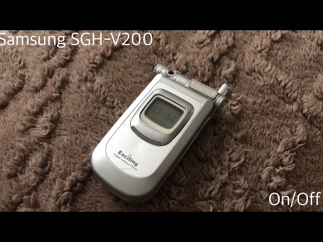 Samsung SGH-V200 - On/Off class=