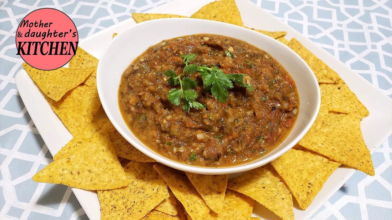 Restaurant Style Salsa Recipe 2 Mexican Food YouTube