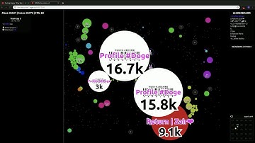 Agar.io - Ixa and Hot Doge Takeover #20