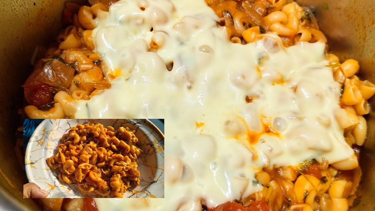 EASY COOKER WALA PASTA😋 BY 