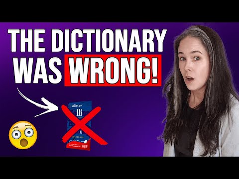 Video: Este greșeala în dicționar?