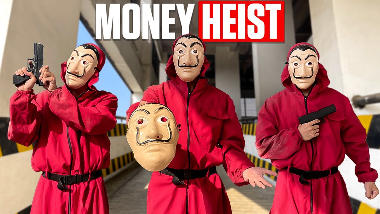 MONEY HEIST vs POLICE in REAL LIFE ll BAD FRIEND 1.0 ll (Epic Parkour