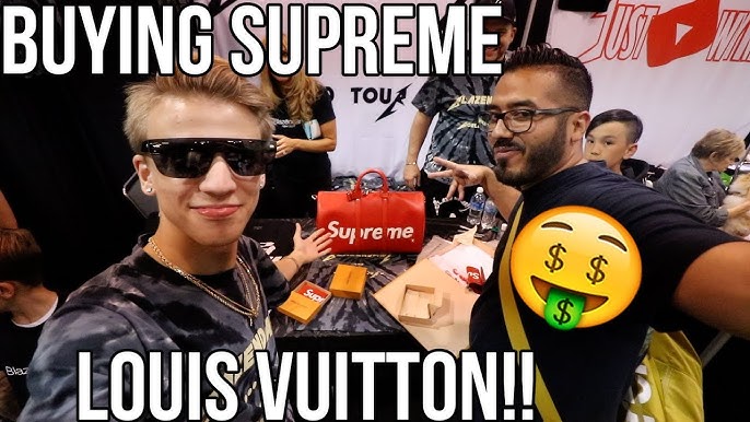 SPOTTED: Future In Supreme x Louis Vuitton Denim Jacket +