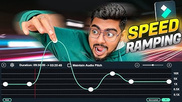 How to do speed ramping in Filmora 14 - Full video editing tutorial video🤯