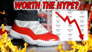 IS THE AIR JORDAN 11 'CHERRY' WORTH IT? (EARLY REVIEW + ON FEET)