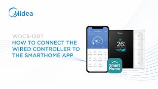 How to connect the wired controller ( WDC3-120T) to the SmartHome APP