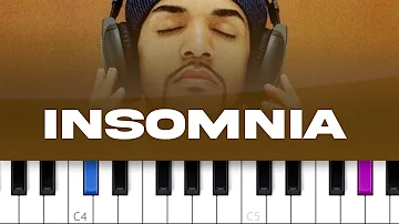 Craig David - Insomnia  (piano tutorial)