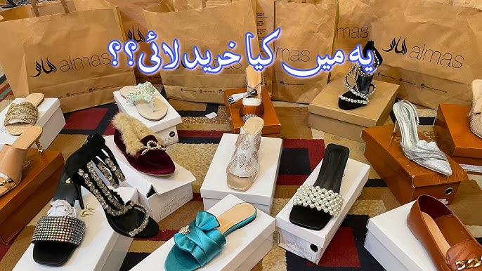 Step into unlimited style with Almas Women Footwear's. End of Season Sale.  Flat 40% OFF. #almas #almaspakistan #midyearsale #sale…