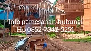 Jual rumah kayu bongkar pasang Jual rumah kayu bongkar pasang