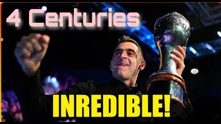 4 Centuries In 4 Frames Ft. Ronnie Osullivan