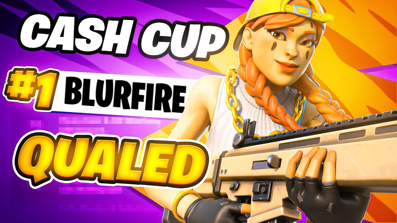 How I Qualifed for Solo Cash Cup Finals In 2 Games 🏆 | Blurfire