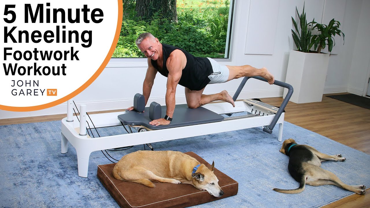5 Minute Workout Series   Kneeling Footwork on the Reformer