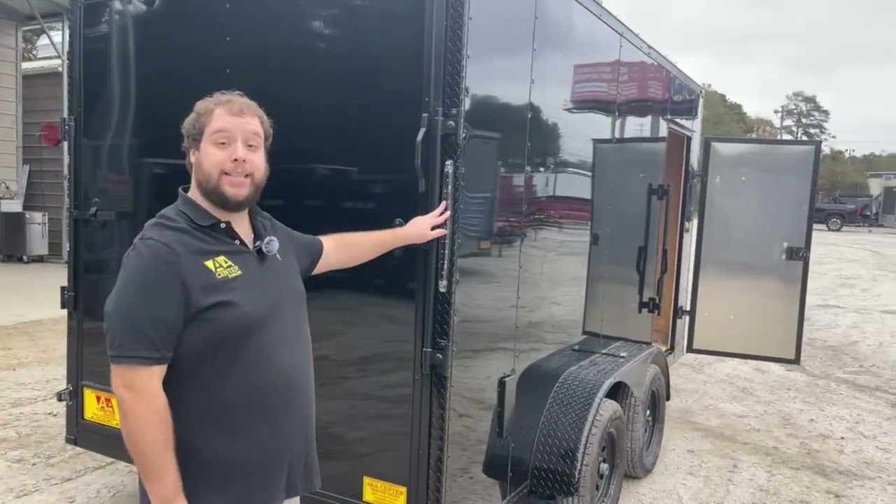 POLYCOR UPGRADED & MORE 7x14 Enclosed Trailer  - SMOOOOOOTH -