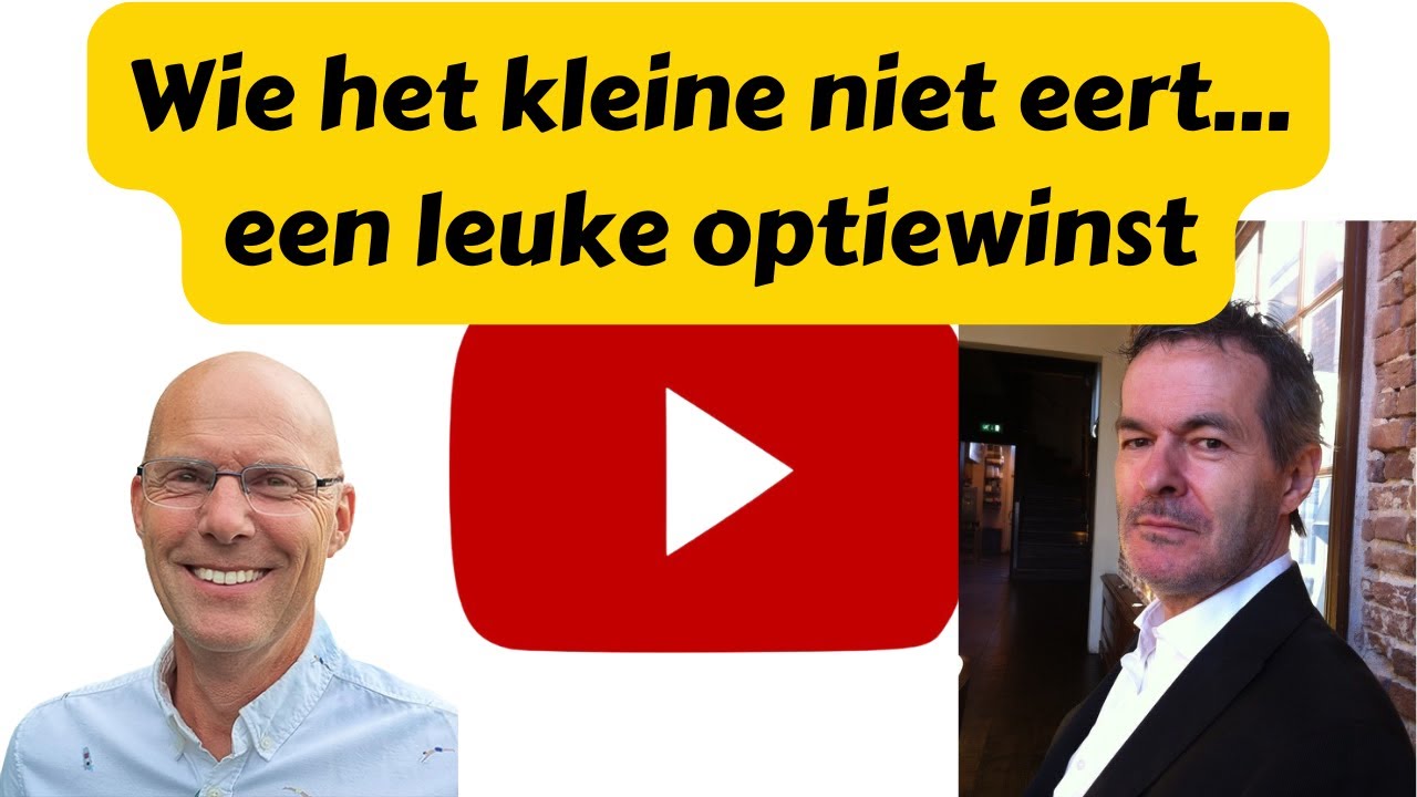 Wie het kleine niet eert... en leuke positie door Peter ingenomen - YouTube