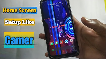 Home Screen Setup Like Gamer | Rog 3 Theem Any Android