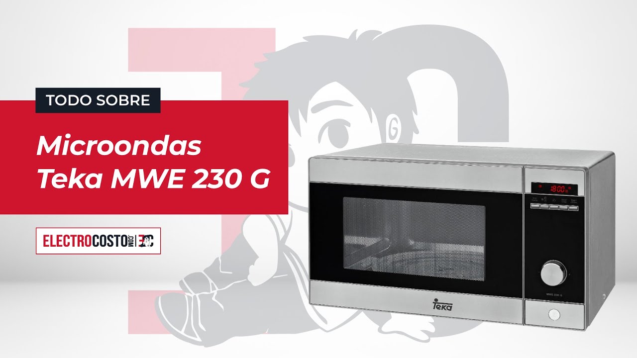 Horno Microondas Inox Teka MWE 205 G