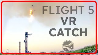 SpaceX Starship Flight 5 Booster Catch in 4K 360º