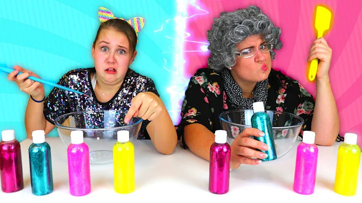 Twin Telepathy Slime Challenge!! Ruby Rube VS Gree...