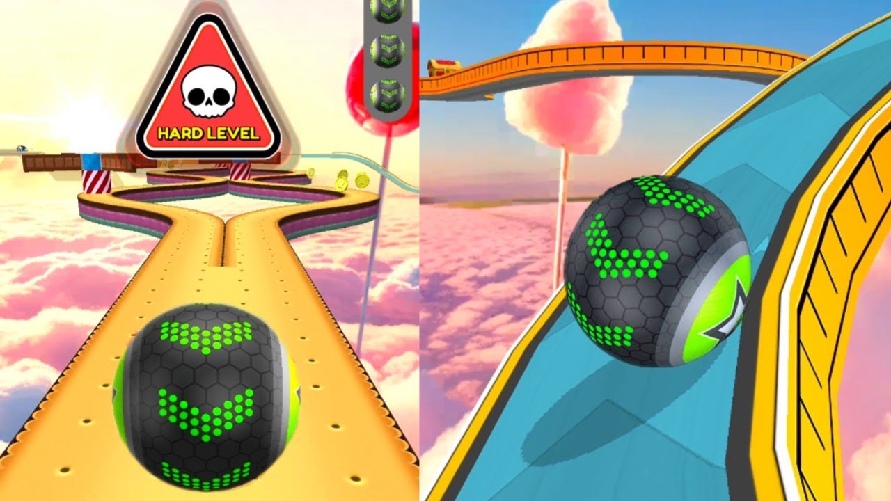 Going balls speed run gameplay level 2074 to 2075 satistying mobile games, android ios games