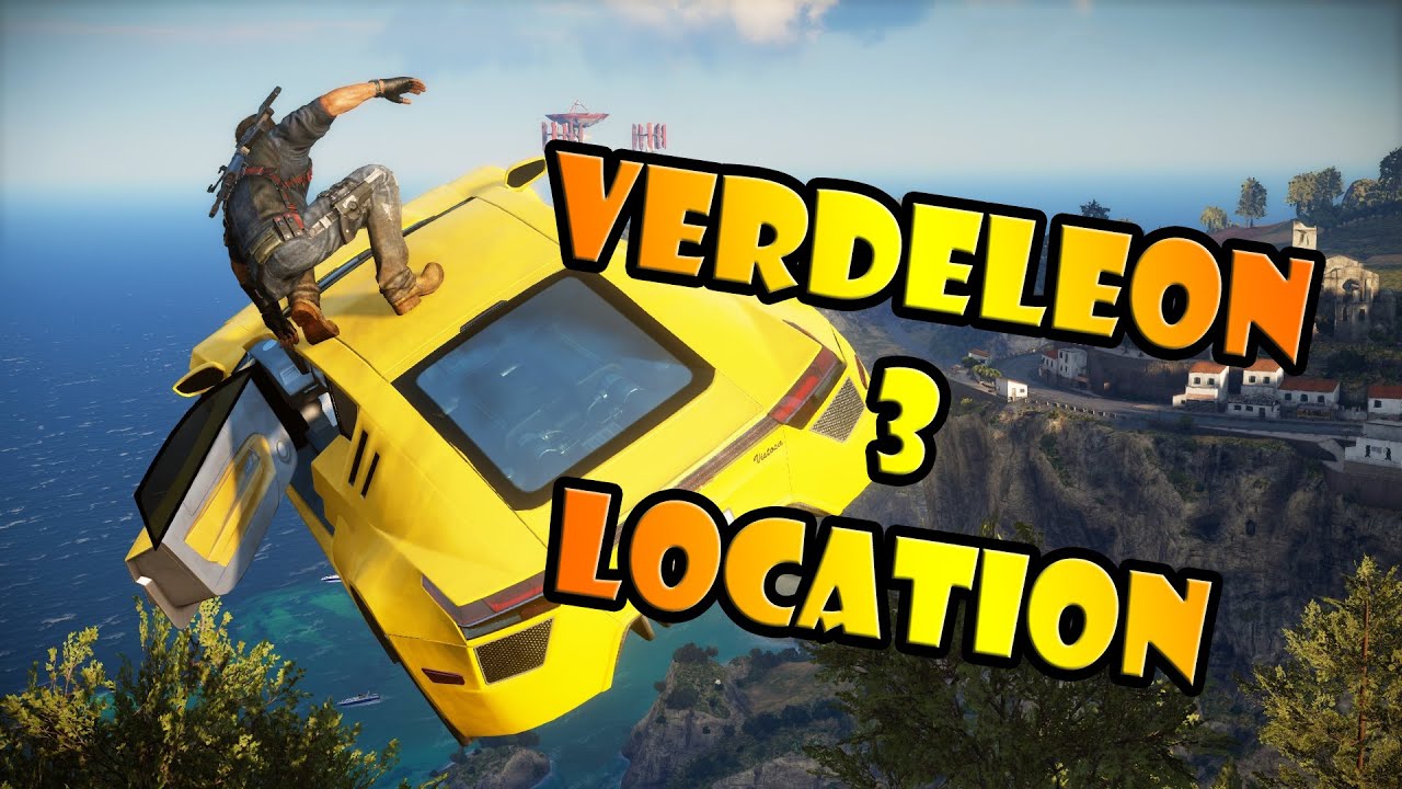 Rarest and Fastest car in JC3 - Verdeleon 3 Location