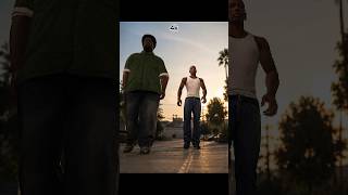 Gta Sa In 4k real life. part 4 #shorts