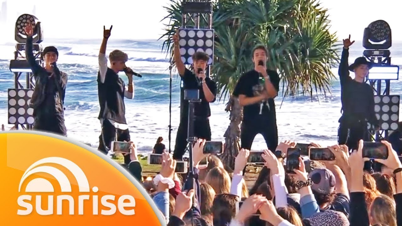 Why Don't We - I Don't Belong In This Club (Live on Sunrise 2019) | 7NEWS Australia