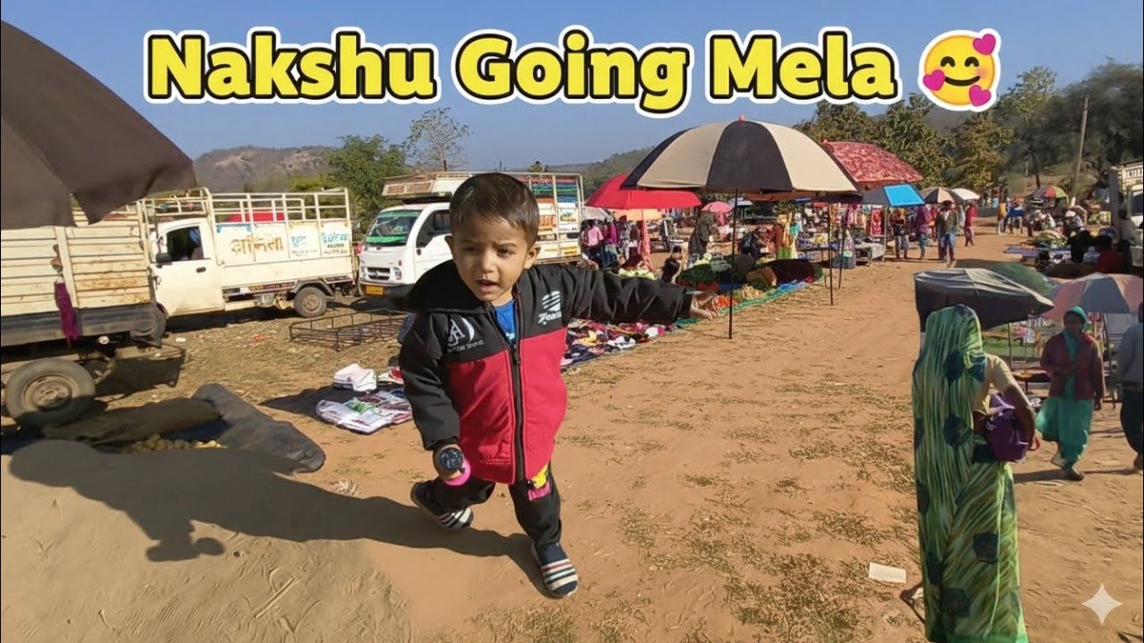નક્ષુ ગયો મેળા મા 😍🤗
