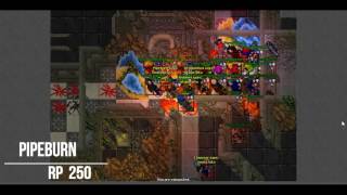 Tibia - Shivera War - Blindados Vs Breaking Away (MASSACRE #12)