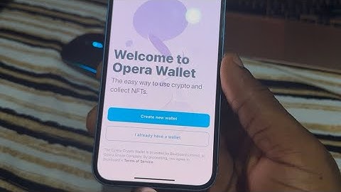 How to Create Opera Crypto Wallet