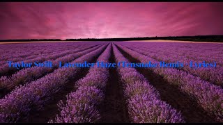 Taylor Swift - Lavender Haze (Tensnake Remix - Lyrics)