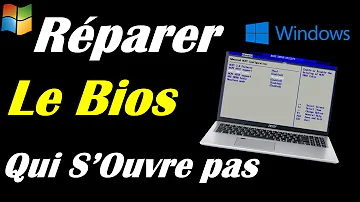 Comment forcer l'accès au BIOS ?