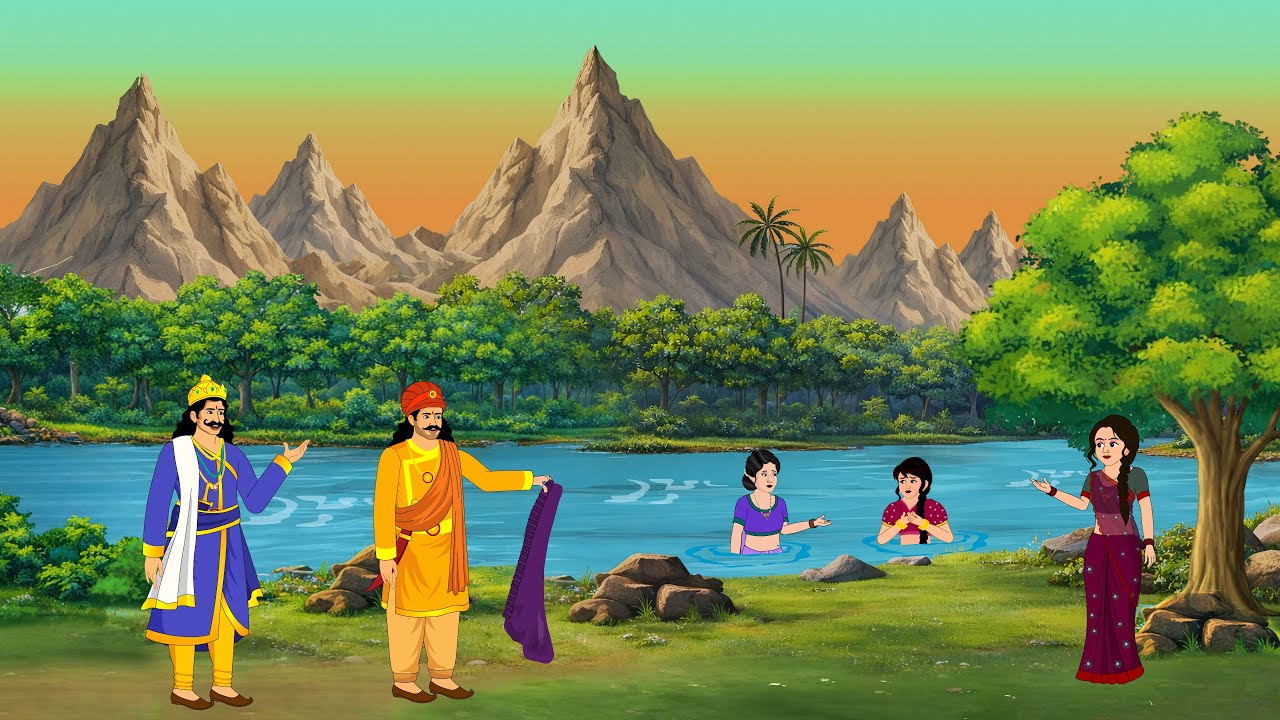 जादुई गुफा और तीन बुद्धिमान यात्री | Hindi kahani | Moral Story | Cartoon kahaniya | Hindi story