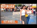 Istanbul Princess Island ADALAR Büyükada Istanbul Turkey Walking Tour | 4K UHD 60FPS | SUMMER 2021